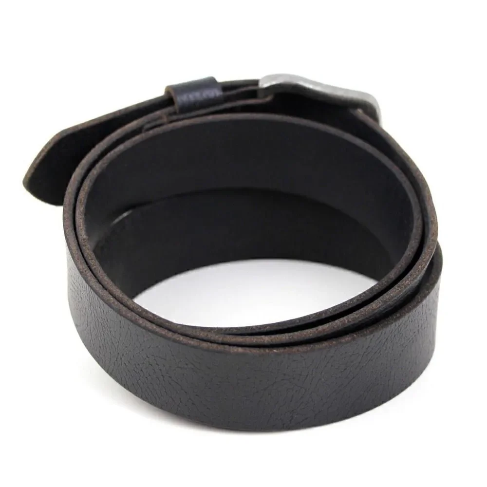 DARK BROWN GENUINE LEATHER 1 3/8